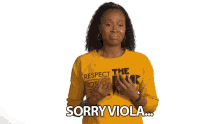 Sorry Viola Apologies GIF - Sorry Viola Apologies Regret GIFs