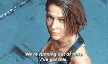 Resident Evil Jill Valentine GIF - Resident Evil Jill Valentine Were Running Out Of Time GIFs
