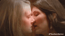 Teachers Bennigan Snap Kiss GIF - Teachers Series Kiss Lesbian GIFs
