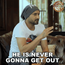 He Is Never Gonna Get Out Bhajji GIF