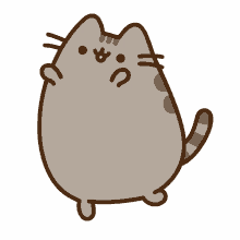 pusheen yay cute happy excited