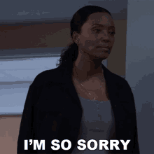 Im So Sorry Dr Tara Lewis GIF - Im So Sorry Dr Tara Lewis Aisha Tyler GIFs