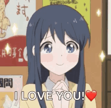 I Love You Anime GIFs  Tenor