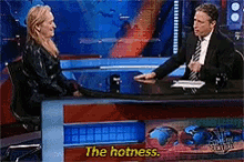 Jon Stewart The Hotness GIF - Jon Stewart The Hotness The Daily Show GIFs