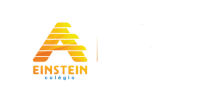 a logo for einstein colegio is next to another logo