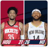 Houston Rockets (21) Vs. New Orleans Pelicans (26) Half-time Break GIF - Nba Basketball Nba 2021 GIFs