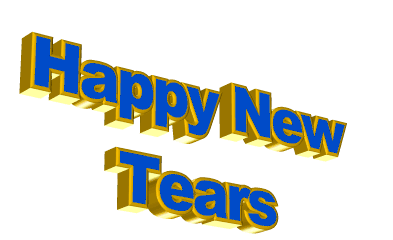 Crying Happy New Tears Sticker - Crying Happy New Tears Greetings Stickers