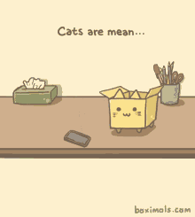 Cat Mean GIF - Cat Mean Cute GIFs