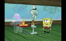 spongebob squarepants squidward tentacles bubble buddy