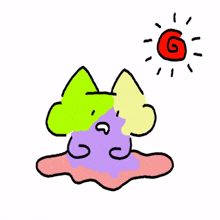colorful cat shocked not happy not sure colorful cat shocked not happy not sure