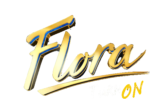 Flora Turnon Sticker - Flora Turnon Vidio Stickers