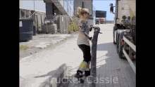 Trucker Cassie Trucker Girl GIF - Trucker Cassie Trucker Girl Razorkittn GIFs