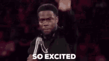 So Excited Kevin Hart GIF - So Excited Kevin Hart Irresponsible Tour GIFs
