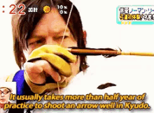 kyudo japanese martial art archery bow japanese tv show