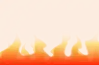 a cartoon illustration of a fire flame on a white background .