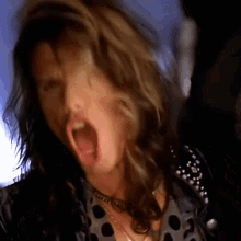 Singing Steven Tyler GIF - Singing Steven Tyler Aerosmith GIFs