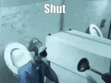 Shut Shut Up GIF - Shut Shut Up Monkey GIFs