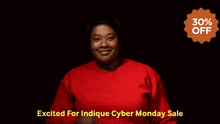 Indique Hair Cyber Monday GIF