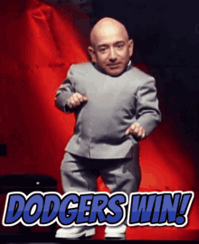 Mini Bezos Dodgers Win GIF - Mini Bezos Dodgers Win GIFs