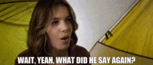 The Package Sarah GIF - The Package Sarah Wait Yeah What Did He Say Again GIFs