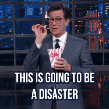 Stephen Colbert This Is Going To Be A Disaster GIF - Stephen Colbert This Is Going To Be A Disaster GIFs