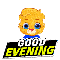 Good Evening Goodevening Sticker