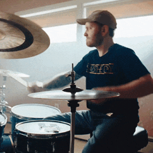 Playing Drums Four Year Strong GIF