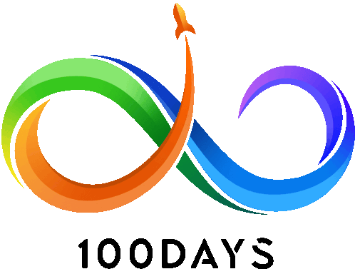 100days 100days Ventures Sticker - 100days 100days Ventures Stickers