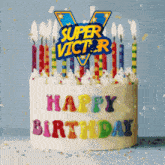 Super Victor Happy Birthday GIF