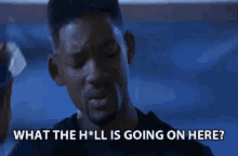 Will Smith What The Hell GIF - Will Smith What The Hell Whats Going On Here GIFs