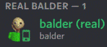 Bald Balder GIF - Bald Balder Real Baldi GIFs