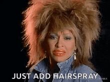 Tina Turner Pout GIF - Tina Turner Pout Just Add Hairspray GIFs