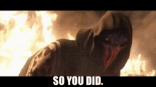 Star Wars Sixth Brother GIF - Star Wars Sixth Brother So You Did GIFs