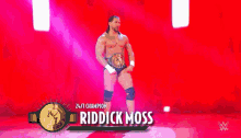 Riddick Moss Wwe GIF - Riddick Moss Wwe Entrance GIFs