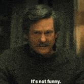 Not Funny Didn'T Laugh GIF - Not Funny Didn'T Laugh Midnight Mass GIFs