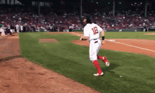 Boston Red Sox Andrew Benintendi GIF - Boston Red Sox Andrew Benintendi Wally The Green Monster GIFs
