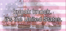 Knock Knock Manifestation Of Destiny GIF - Knock Knock Manifestation Of Destiny Usa GIFs