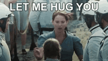 Let Me Hug You! GIF - Hunger Games Funny Katniss GIFs