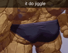 a picture of a cartoon character with the words " it do jiggle " on it