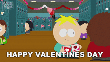 Happy Valentines Day Butters Stotch GIF - Happy Valentines Day Butters Stotch South Park Cupid Ye GIFs