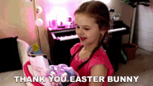 Thank You Easter Bunny GIF - Thank You Easter Bunny Claire Crosby GIFs