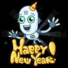 Happy New Year Party Hat GIF - Happy New Year Party Hat Happy GIFs