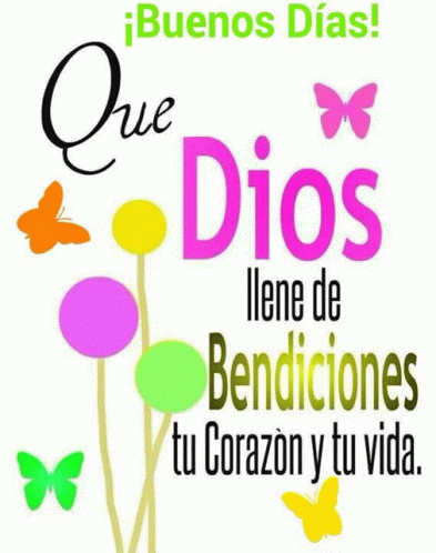 Buenos Dias Bendiciones GIF - Buenos Dias Bendiciones - Discover ...