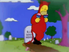 Evil Homer GIF