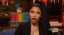 什麼？不會吧。。 GIF - Nicki Minaj Shocked Surprised GIFs