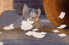 Kisses Tom And Jerry GIF - Kisses Tom And Jerry Tom The Cat GIFs
