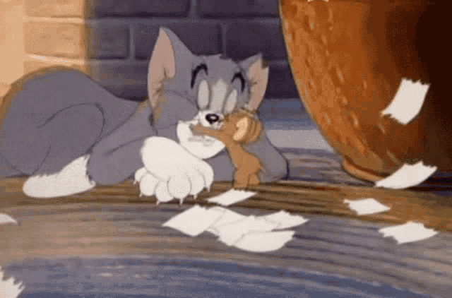 Top Tom And Jerry Kisses Gifs Find The Best Gif On Gfycat My Xxx Hot Girl