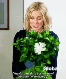 The Good Place Eleanor GIF - The Good Place Eleanor Dirt GIFs