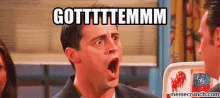 Shocked Joey GIF - Friends Gotem Gottem GIFs
