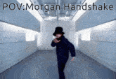 Morgan Handshake GIF - Morgan Handshake Inflict Wounds GIFs
